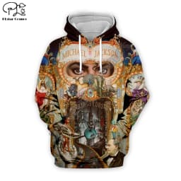 PLstar Cosmos PopStar King Singer Michael Jackson Hiphop Streetwear Pullover Unisex 3DPrint Zipper/Hoodies/Sweatshirt/Jacket s-1