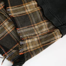 Plaid Splicing Sweatshirt Men Oversized Harajuku Hip Hop Streetwear Pullover Hoodie Fake Two Piece Loose Y2K Hoodie Male