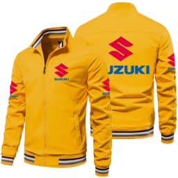 Suzuki Logo Motorcycle Racing Team Men Zipper Jacket 2026 New Sports Male Jackets Coat Spring Autumn Sports Men's Clothes Coats