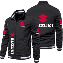 Suzuki Logo Motorcycle Racing Team Men Zipper Jacket 2026 New Sports Male Jackets Coat Spring Autumn Sports Men's Clothes Coats
