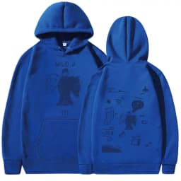Rapper Milo J 111 Album Merch Hoodies Men's Women Clothing Harajuku Hip Hop Sweatshirts Vintage Long Sleeve Pullovers Streetwear