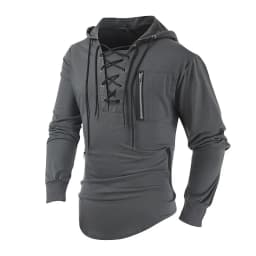 Solid Sweatshirts Men Hoodie Mens Sweatshirt Couples Hoodies Fashion Zipper Hoodie Men's Long Sleeve Hooded Jogger Streetwear