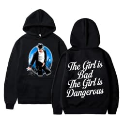 Michael Jackson King of Pop Graphic Hoodie Men Women Vintage Gothic Rock Sweatshirt Male Hip Hop Punk Oversized Pullover Hoodies