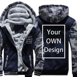 Your OWN Design Brand Logo/Picture Custom Men Women DIY Winter Thick Hoodies Sweatshirt Casual Hoody Clothes 24 Color Loose COAT