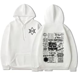 BringMe TheHorizon Hoodies BMTH Heavy Metal Rock Band Sweatshirts Men Women Oversized Casual Vintage Pullovers Jacket Streetwear