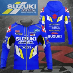 2026 New Suzuki GSXRR Hoodie Sweatshirt Men's and Women's Outdoor Sports Enthusiast Zipper Sweatshirt Motorcycle Jacket