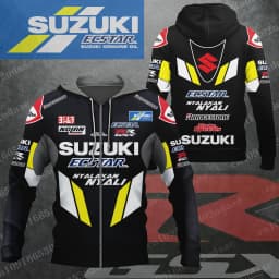 2026 New Suzuki GSXRR Hoodie Sweatshirt Men's and Women's Outdoor Sports Enthusiast Zipper Sweatshirt Motorcycle Jacket
