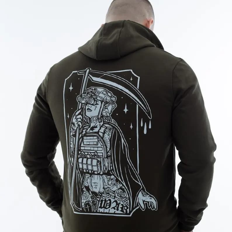 Military Hoodie Ukrainian Pride Custom Hoodie Logo Cultural Graphic Sweatshirt Oversized Tactical Girl Ukraine Military Style