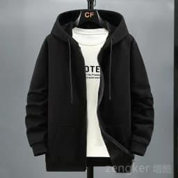 Big size Fleece hooded cardigan men's autumn winter trendy fashion jacket plus size hoodie 12XL 10XL large size men clothing