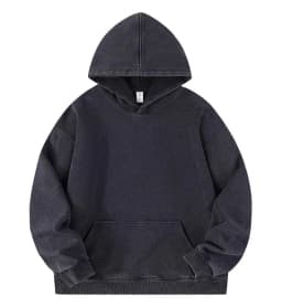 American Retro Heavyweight Sweatshirt for Men and Women Spring and Autumn Washed Vintage Oversize Loose Large Size Hooded Jacket