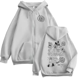 Game Life Is Strange Print Zipper Hoodie Men Women Long Sleeve Fashion Oversized Sweatshirt Loose Pullover Clothing Coats Hooded