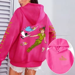 Peter Pan Men Hoodie Cartoon Anime Women Pullover Tops 2026 New Fashion Autumn Winter Couple Sweatshirts Clothes