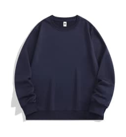 European Size Sweatshirts (XXXS-2XL) Free Logo Printing (1-Piece Minimum) 100% Polyester Thin Sweatshirts Lightweight SS-BMY351
