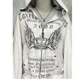 Gray Zipper Hoodie Unisex Loose Lazy Style High Street Letter Print Sweatshirt Autumn Winter Casual Fashion Youth Culture