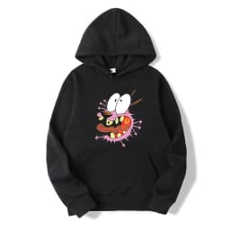 Courage The Cowardly Dog Anime Men Hoodie 2025 New Casual Cartoon Women Pullover Tops Spring Autumn Couple Sweatshirts Clothes