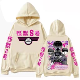 Anime Kaiju No 8 Soushirou Hoshina Hoodies Harajuku Hip Hop Pullover Tops SOSHIRO HOSHINA Cartoon Sweatshirts Gift