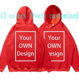 Your OWN Design Brand Logo/Picture Custom Men Women DIY Hoodies Sweatshirt Casual Hoody Clothing 14 Color Loose Fashion New 2023