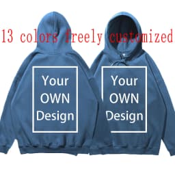 Your OWN Design Brand Logo/Picture Custom Men Women DIY Hoodies Sweatshirt Casual Hoody Clothing 14 Color Loose Fashion New 2023