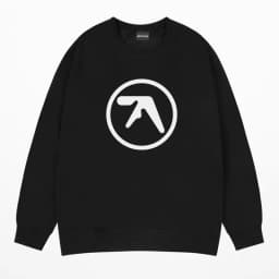 Punk Aphex Twin Print Sweatshirts Oversize Hip Hop Pullover Men Streetwear Harajuku Hoodies Goth Hooded Tops Winter Clothing Y2k