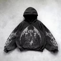 Dark Series Men's Hoodie Sweatshirt Casual Sports Wear Long Sleeve Drawstring Hooded Pullover