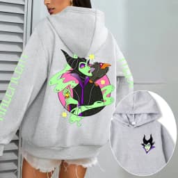 Villains Maleficent Men Hoodie Cartoon Anime Women Pullover Tops 2026 New Casual Autumn Winter Couple Oversized Sweatshirts