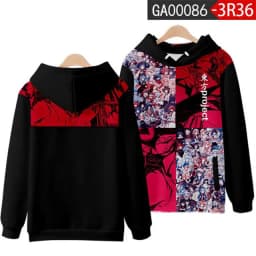 Coats Anime Touhou Project 3D Print Hoodies Boys/girls Cirno Remilia Scarlet Flandre Scarlet Pullover Sweatshirt Cosplay Costume