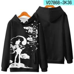 Coats Anime Touhou Project 3D Print Hoodies Boys/girls Cirno Remilia Scarlet Flandre Scarlet Pullover Sweatshirt Cosplay Costume