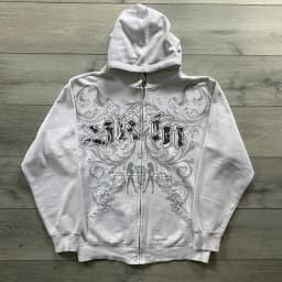 Trendy brand hooded men's and women's letter printed hoodies American high street retro street loose thickened sweatshirt tops