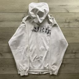 Trendy brand hooded men's and women's letter printed hoodies American high street retro street loose thickened sweatshirt tops