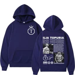 Limited El Matador Ilia Topuria Merch Hoodies Men Women Cotton Casual High Quality Sweatshirts Retro Fashion Oversized Pullovers