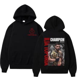 Limited El Matador Ilia Topuria Merch Hoodies Men Women Cotton Casual High Quality Sweatshirts Retro Fashion Oversized Pullovers