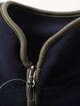 Warm Reversible Half Zip Hoodie Stand Collar Fleece Sweatshirt Men's Sporty Fleece Jacket Outerwear Polyester Fiber Standard Fit