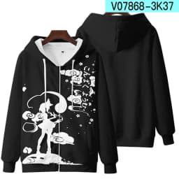 Japanese Anime Touhou Project Zipper Sweatshirt Unisex Long Sleeve Women Men Hoodie Harajuku Streetwear Clothes Cosplay Costume
