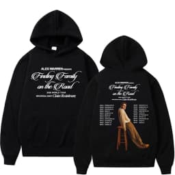 Alex Warren Album Song Titles Music Merch Hoodies Men Women Fashion Retro Long Sleeve Pullovers Winter Casual Fleece Sweatshirts