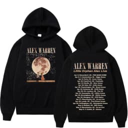 Alex Warren Album Song Titles Music Merch Hoodies Men Women Fashion Retro Long Sleeve Pullovers Winter Casual Fleece Sweatshirts