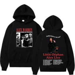 Alex Warren Album Song Titles Music Merch Hoodies Men Women Fashion Retro Long Sleeve Pullovers Winter Casual Fleece Sweatshirts