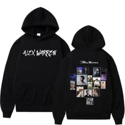 Alex Warren Album Song Titles Music Merch Hoodies Men Women Fashion Retro Long Sleeve Pullovers Winter Casual Fleece Sweatshirts