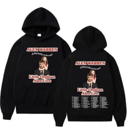 Alex Warren Album Song Titles Music Merch Hoodies Men Women Fashion Retro Long Sleeve Pullovers Winter Casual Fleece Sweatshirts