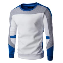 2025 Men's Sweatshirt Casual Fashion Hoodies Men Slim Fit Pullover Male Long Sleeve Streetwear Patchwork Quality Sweatshirts Men