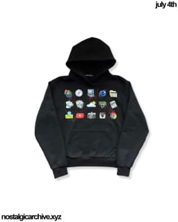 Harajuku Y2k Clothes Sweatshirt Tops Goth Casual Logo Print Hoodies Women Grunge Streetwear Zip UpOversized Hoodie Men Clothing