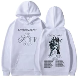 German Rock Band Tokio Hotel The Tour 2025 Hoodies Men Women Fashion Hip Hop Sweatshirts Casual Oversized Long Sleeve Pullovers