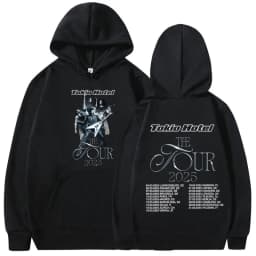 German Rock Band Tokio Hotel The Tour 2025 Hoodies Men Women Fashion Hip Hop Sweatshirts Casual Oversized Long Sleeve Pullovers