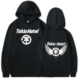 German Rock Band Tokio Hotel The Tour 2025 Hoodies Men Women Fashion Hip Hop Sweatshirts Casual Oversized Long Sleeve Pullovers