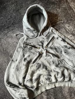 Gothic Heavy Industries Zipper Hoodie Loose Printed Personalized Street Retro Men's and Women's Hoodies Make Old