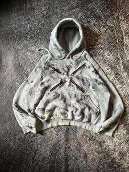 Gothic Heavy Industries Zipper Hoodie Loose Printed Personalized Street Retro Men's and Women's Hoodies Make Old