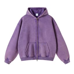 ZODF New Winter Men Batik Washed Zipper Hoodies Women Unisex Loose Thick Warm 360gsm Fleece Hooded Coat Sweatpants Set HY0713