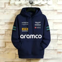 Aston Martin F1 Hoodie Men Women Soft Breathable Casual Street Style