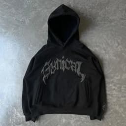 Hooded American retro zipper sweatshirt Gothic letter star print hoodie trendy men's casual jacket 2023 new product