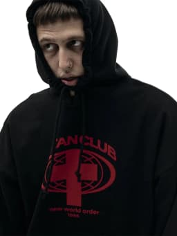 Men's Sweatshirts Satan Club Graphic Hoodies Oversized Winter Harajuku Long Sleeve Tops Korean Fashion Y2k Streetwear Clothing