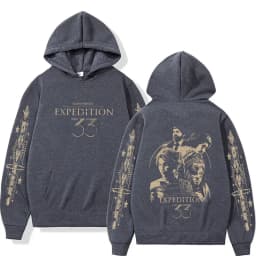 Game Clair Obscur Expedition 33 Hoodie Men Women Clothing Fashion Otaku Oversized Tracksuit Male Casual Vintage Pullover Hoodies